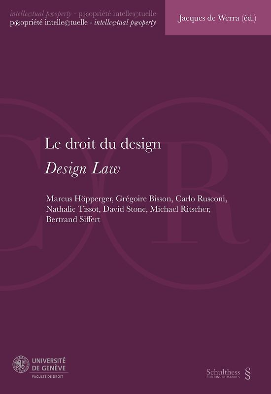 Le droit du design - Design Law