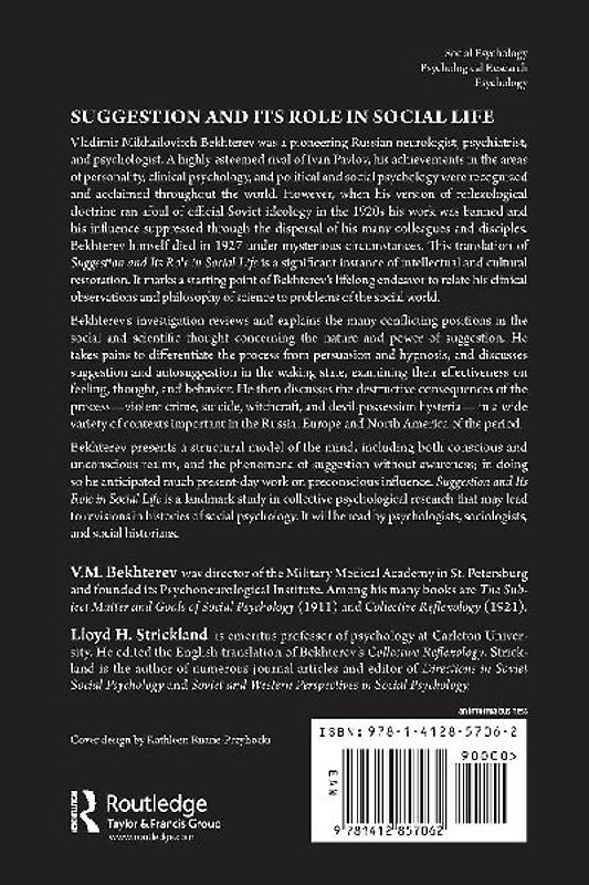 Suggestion and its Role in Social Life