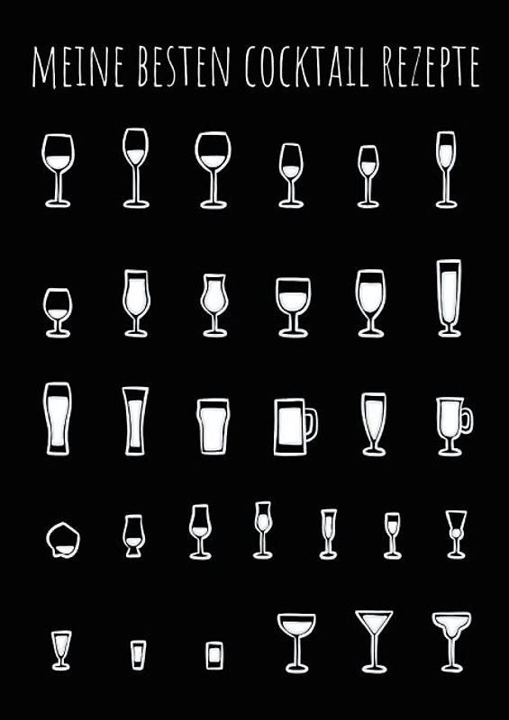 Meine besten Cocktail Rezepte zum Eintragen