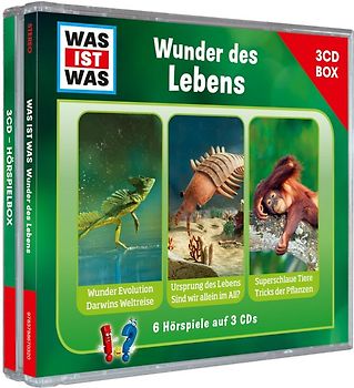 WAS IST WAS 3-CD Hörspielbox. Wunder des Lebens