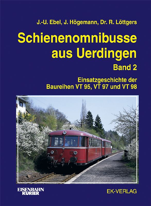 Schienenomnibusse aus Uerdingen. DB, Beheimatungen, Einsätze