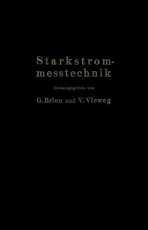 Starkstrommeßtechnik