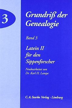 Latein II für den Sippenforscher