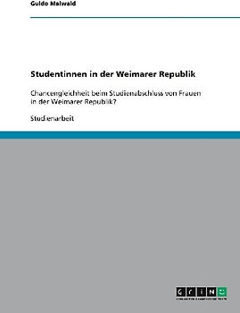 Studentinnen in der Weimarer Republik