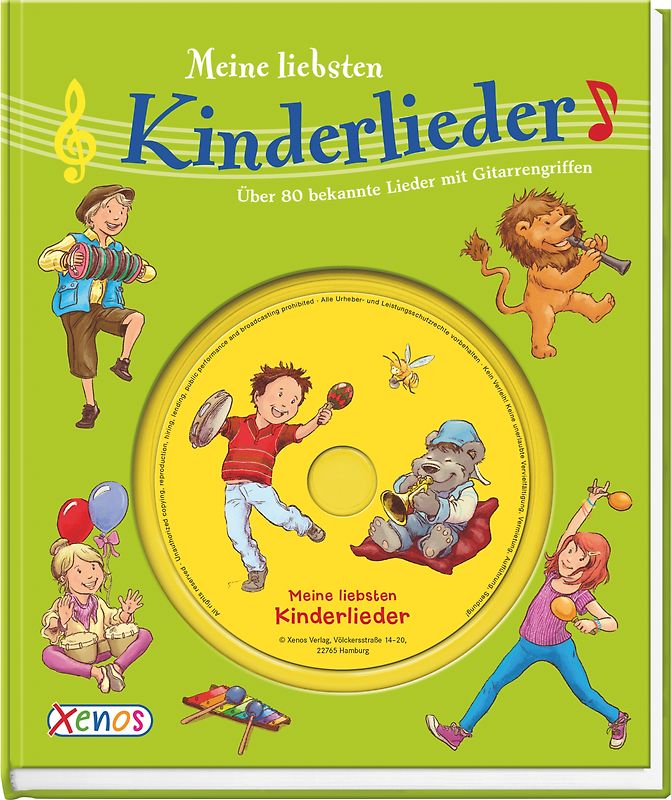Meine liebsten Kinderlieder mit CD