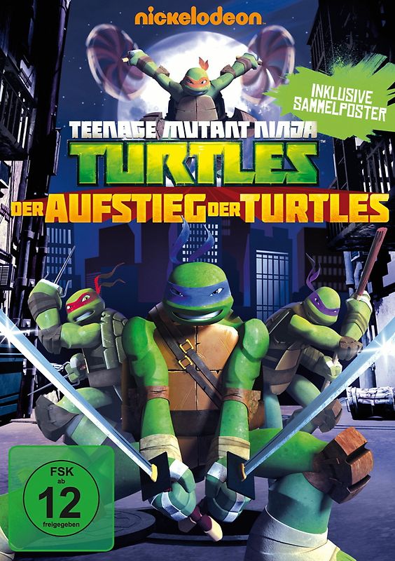 Teenage Mutant Ninja Turtles - Der Aufstieg der Turtles DVD