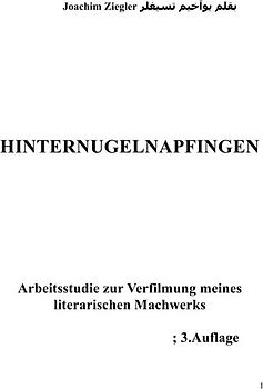 Hinternugelnapfingen Arbeitsstudie zur Verfilmung meines literarischen Machwerks; 2.Auflage