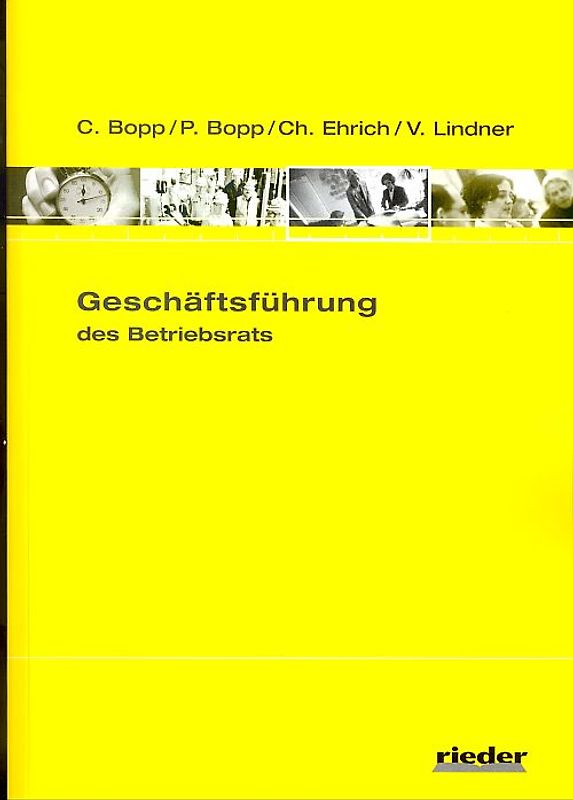 Geschäftsführung des Betriebsrats