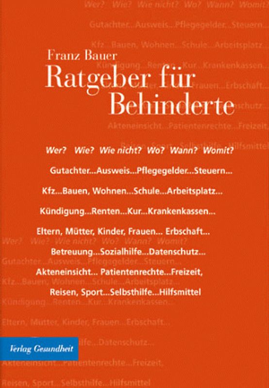 Ratgeber für Behinderte