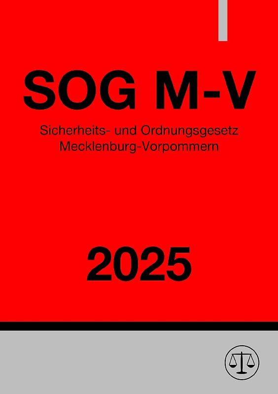 Sicherheits- und Ordnungsgesetz - SOG M-V 2025
