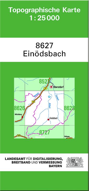 TK25 8627 Einödsbach