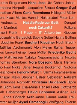 Hat die Rede von Gott noch Zukunft?