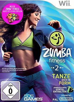 Zumba Fitness 2 [Special Edition, inkl. Fitness-Gürtel + 3 CDs Greatest Hits] Nintendo Wii