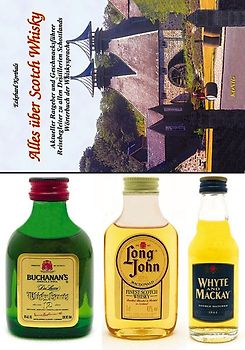Das Buch "Alles über Scotch Whisky" mit dem "Whisky-Probe-Set"