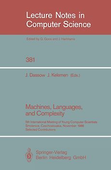 Machines, Languages, and Complexity