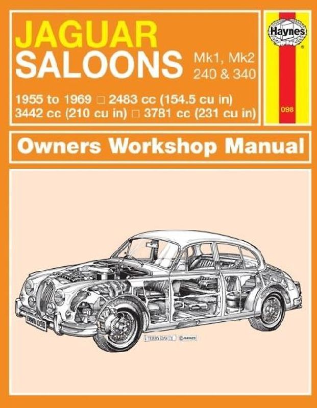 Jaguar MkI & II, 240 & 340 (55 - 69) Haynes Repair Manual