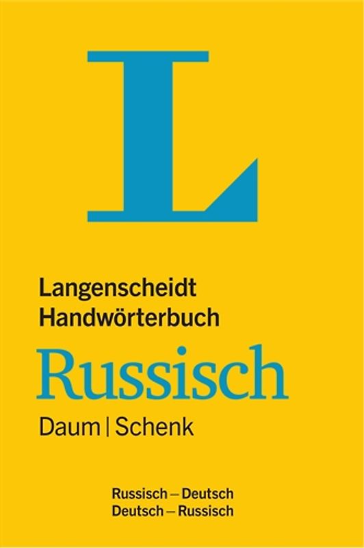 Langenscheidt Handwörterbuch Russisch Daum/Schenk