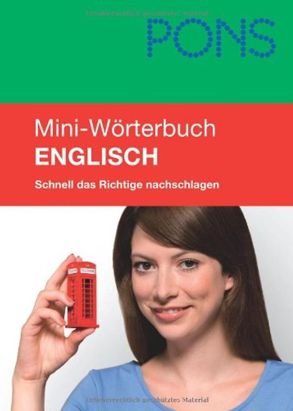PONS Mini-Wörterbuch Englisch