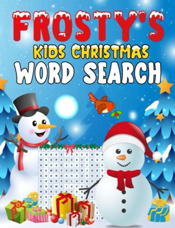 Frosty's Christmas Word Search for Kids: Join Frosty for a Merry Word Search Hunt.