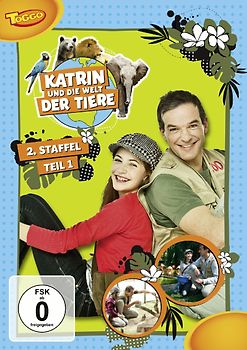 Katrin und die Welt der Tiere - 2.Staffel Teil 1 (inkl. tolle Tiersammel-Sticker) DVD