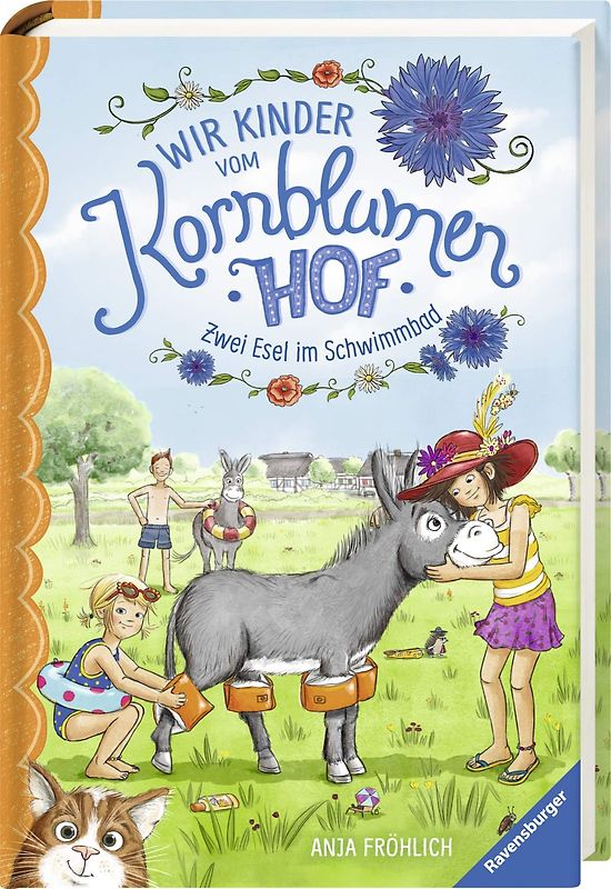 Wir Kinder vom Kornblumenhof, Band 2: Zwei Esel im Schwimmbad