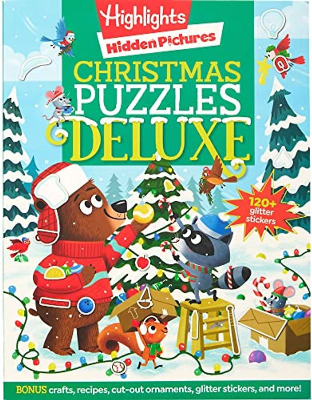 Christmas Puzzles Deluxe (Highlights Hidden Pictures)