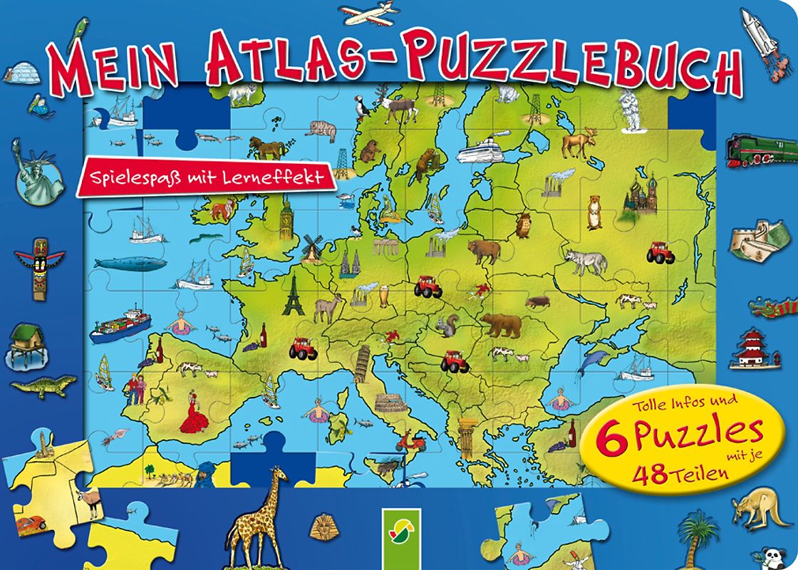 Mein Atlas-Puzzlebuch