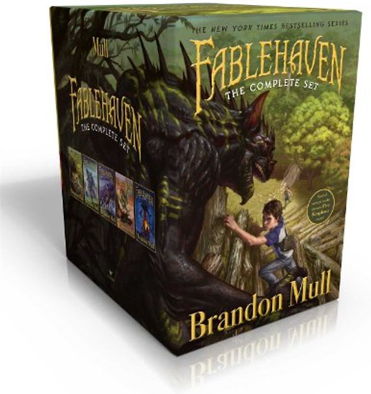 Fablehaven Complete Set (Boxed Set): Fablehaven; Rise of the Evening Star; Grip of the Shadow Plague; Secrets of the Dragon Sanctuary; Keys to the Demon Prison - Mull, Brandon