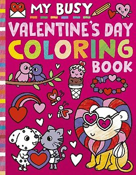 My Busy Valentine's Day Coloring Book
