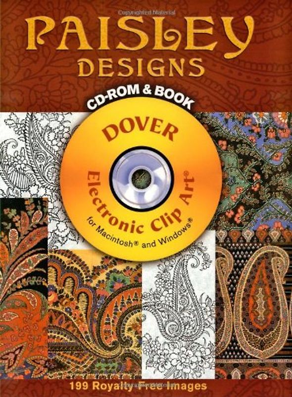 Paisley Designs [With CDROM] (Dover Electronic Clip Art) - Prakash, K.