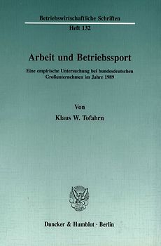 Arbeit und Betriebssport.