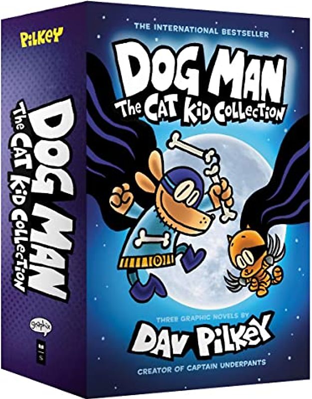 Dog Man: The Cat Kid Collection: From the Creator of Captain Underpants (Dog Man #4-6 Box Set)