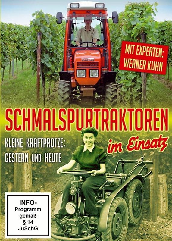 Schmalspurtraktoren im Einsatz DVD