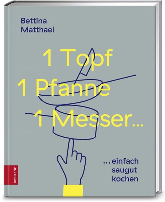 1 Topf, 1 Pfanne, 1 Messer ...