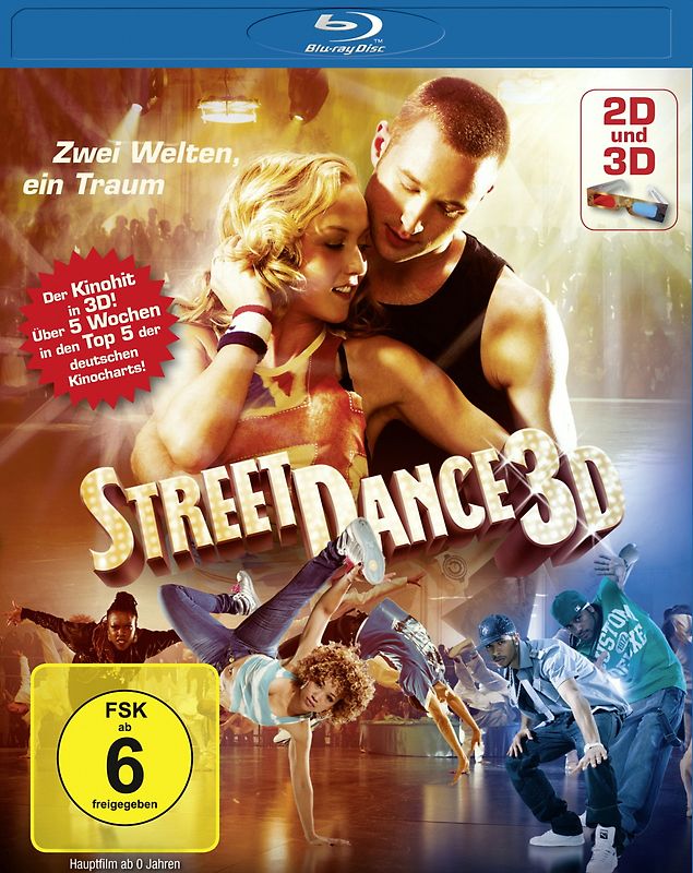Street Dance 3D 3D Blu-ray Disc