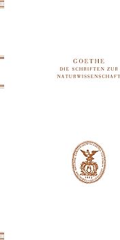 Goethe. Die Schriften zur Naturwissenschaft(Leopoldina)
