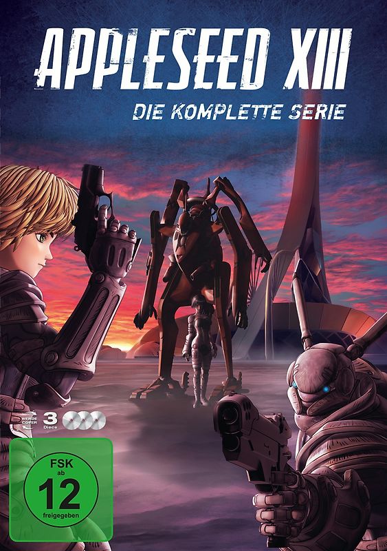 Appleseed XIII - Die komplette Serie [3 Discs] DVD