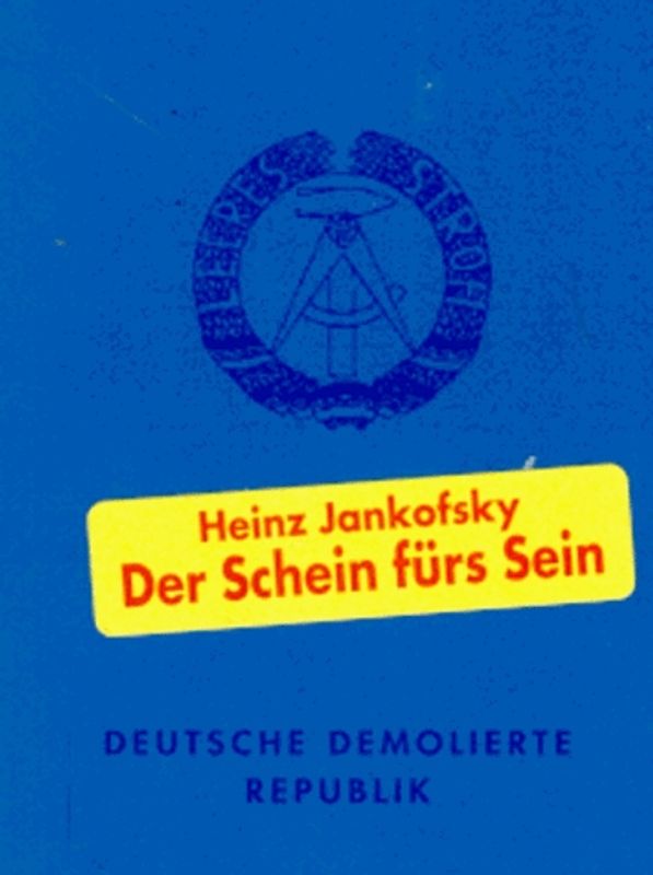 Der Schein fürs Sein