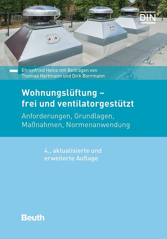 Wohnungslüftung - frei und ventilatorgestützt - Buch mit E-Book