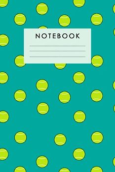 Notebook: Composition Notebook Tennis Ball Pattern
