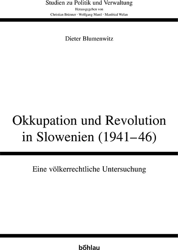 Okkupation und Revolution in Slowenien (1941-46)