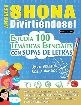 APRENDER SHONA DIVIRTIÉNDOSE! - PARA ADULTOS