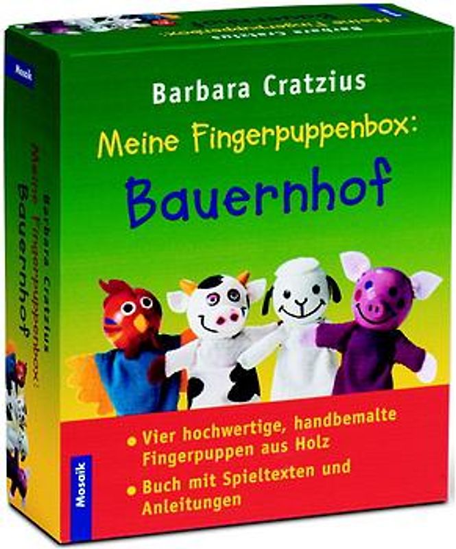 Meine Fingerpuppen-Box: Bauernhof