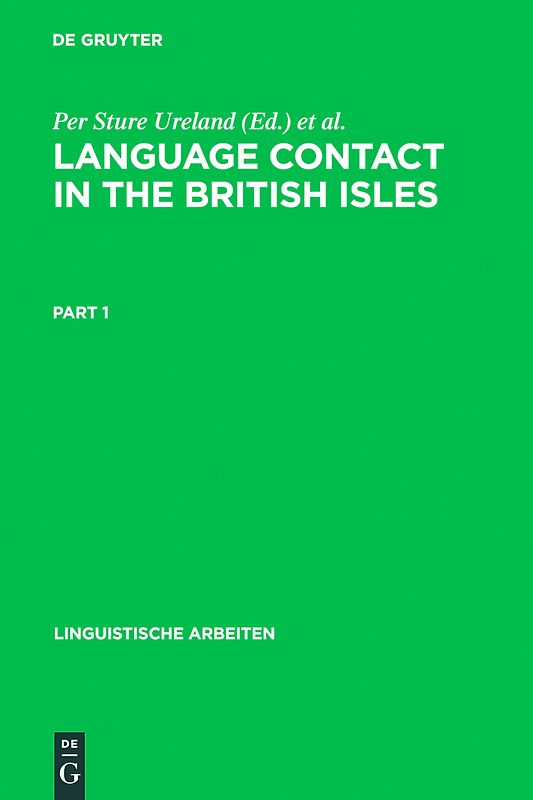 Language contact in the British Isles