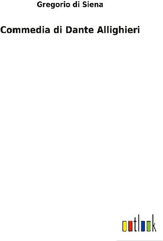 Commedia di Dante Allighieri