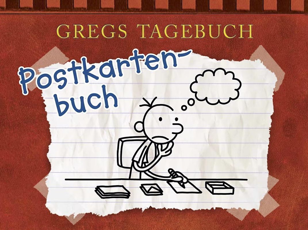 Gregs Tagebuch - Postkartenbuch - Kinney, Jeff