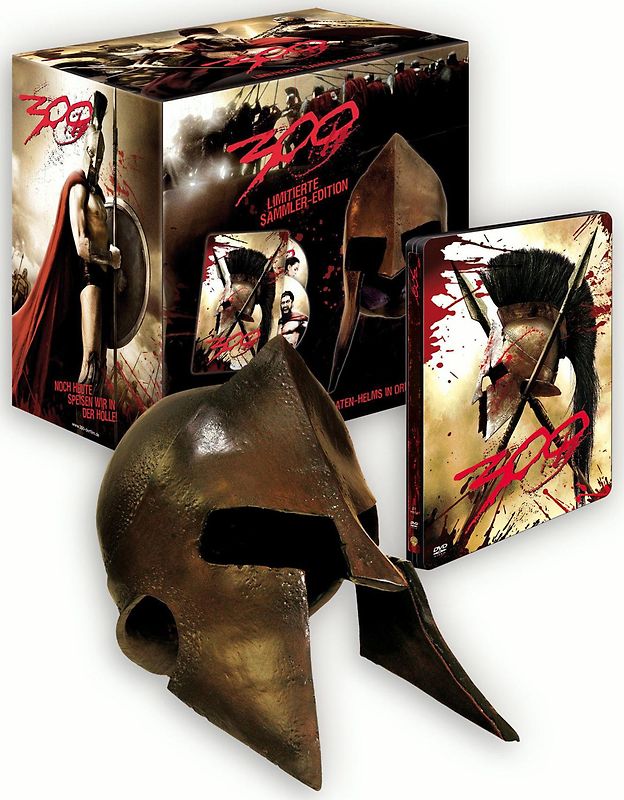 300 - Limited Collector's Steelbook + Helm (groß) DVD
