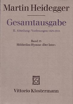 Hölderlins Hymne "Der Ister" (Sommersemester 1942)