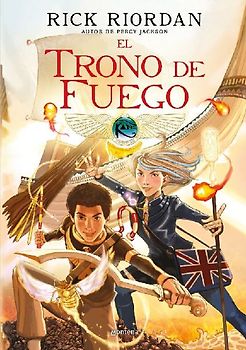 El Trono de Fuego. Novela Gráfica / The Throne of Fire: The Graphic Novel