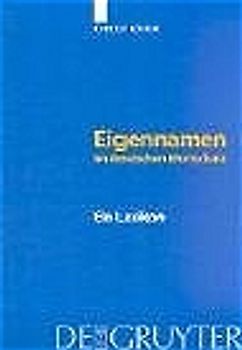 Eigennamen im deutschen Wortschatz